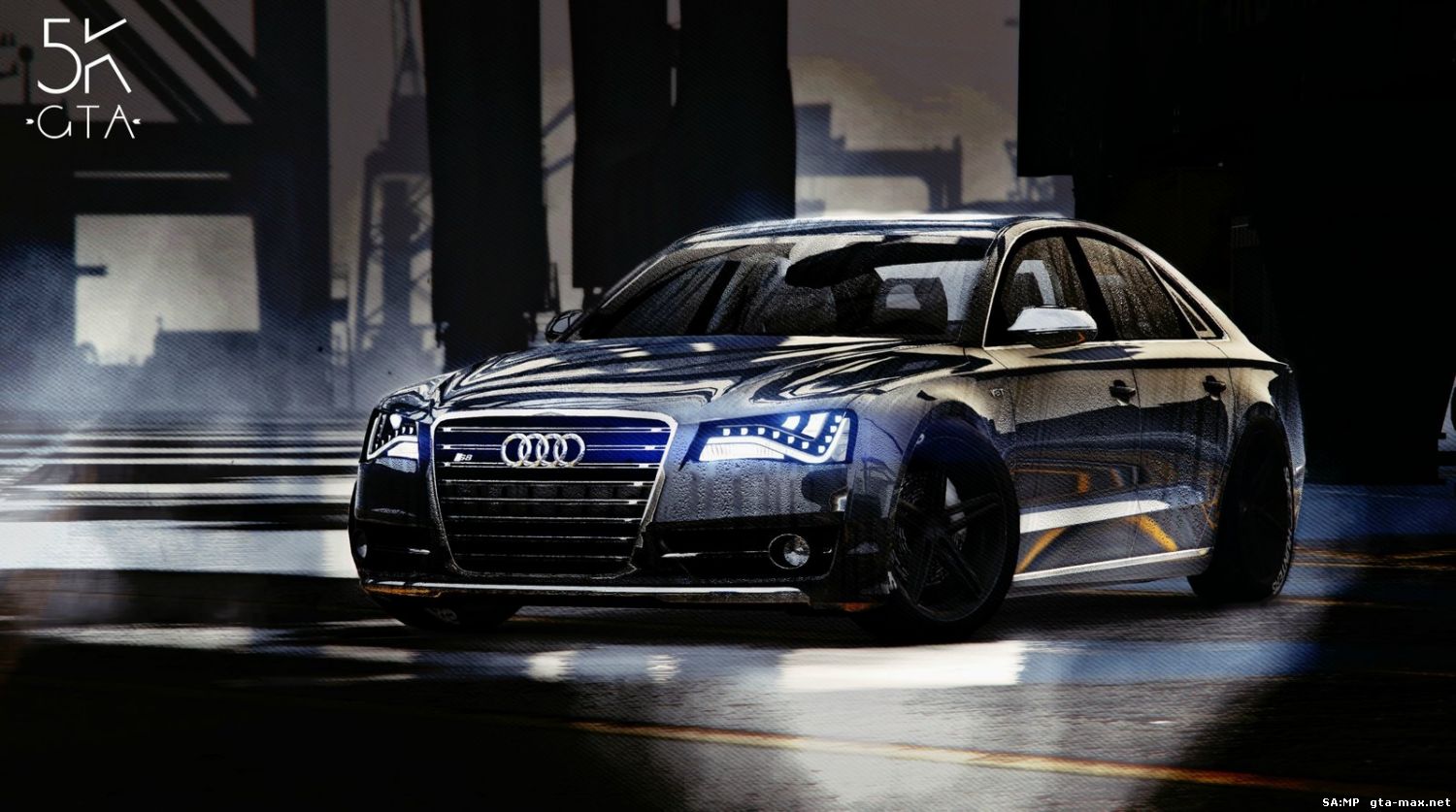 Скачать 2013 Audi S8 4.0TFSI Quattro v1.3 для GTA 5