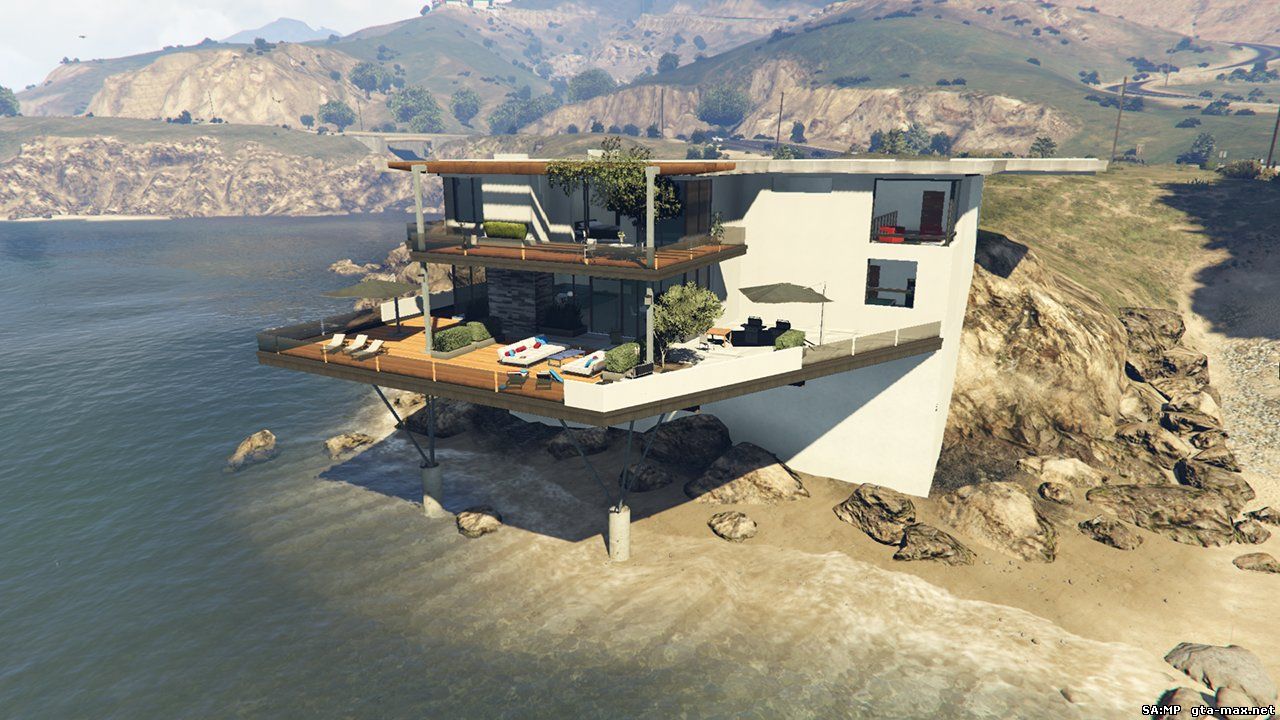 Скачать Madrazo's Beach House [Menyoo] 0.1 для GTA 5