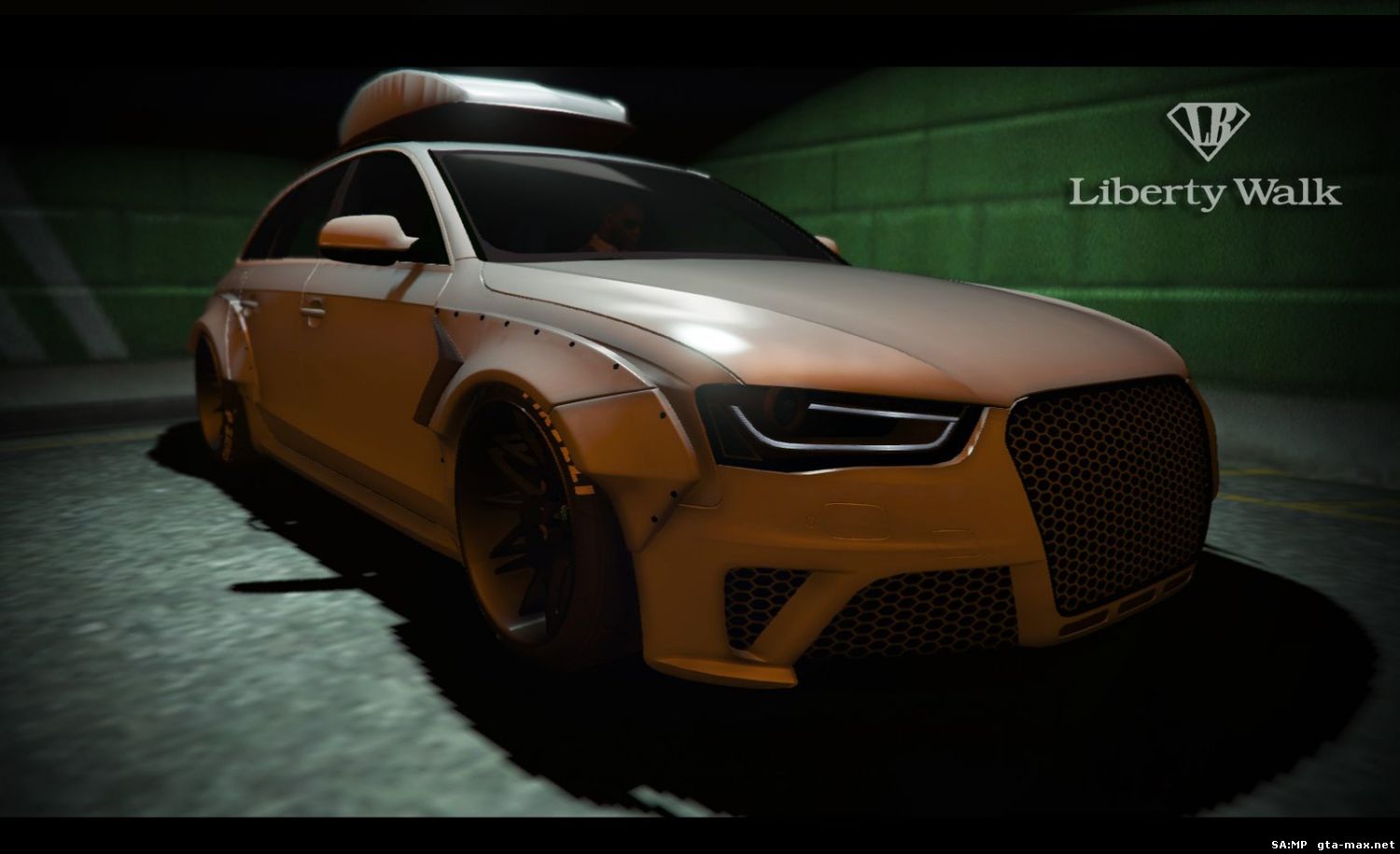 Скачать Audi RS4 Avant [LibertyWalk] для GTA 5