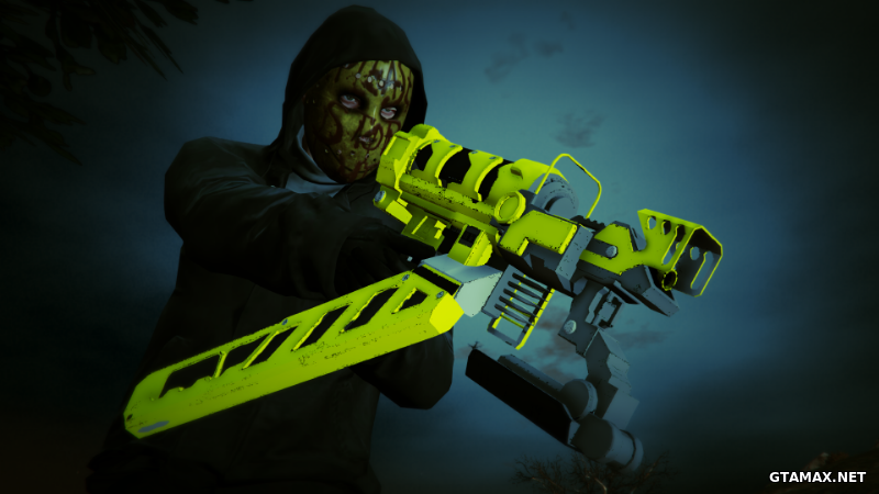 Скачать Weaponized Nail Gun для GTA5