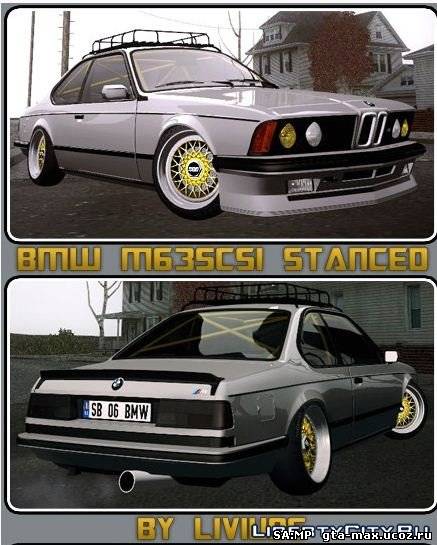 BMW M635CSi Stanced для GTA SA