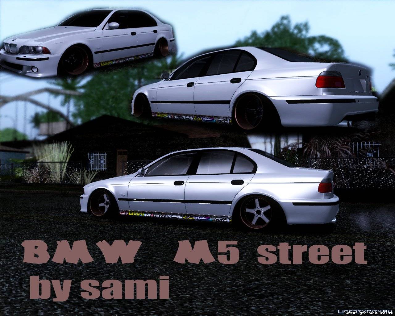 BMW M5 street для GTA SA