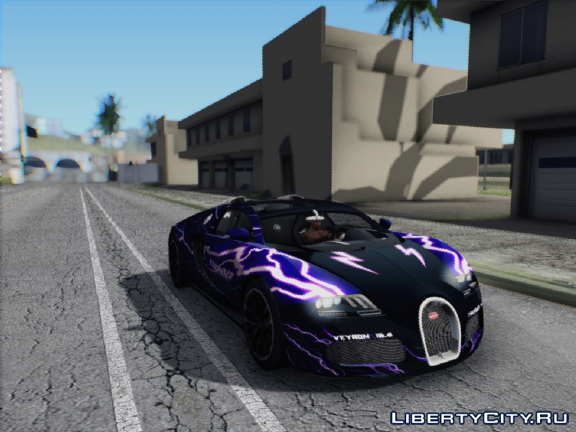 Bugatti Veyron 16.4 для GTA SA