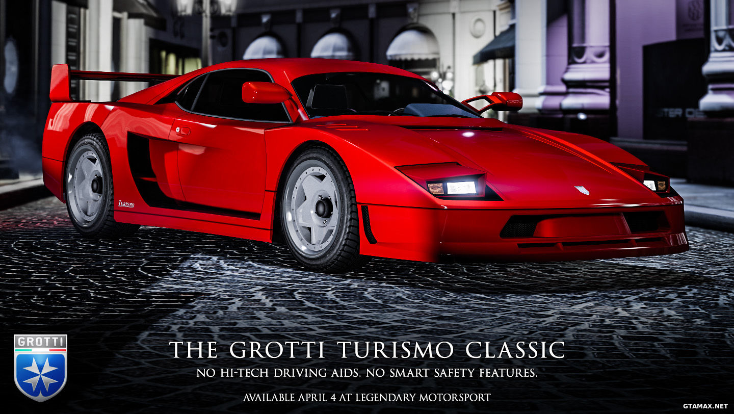 В GTA Online появилась Grotti Turismo Classic