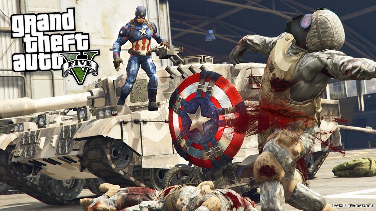Скачать Captain America Shield Throwing Mod