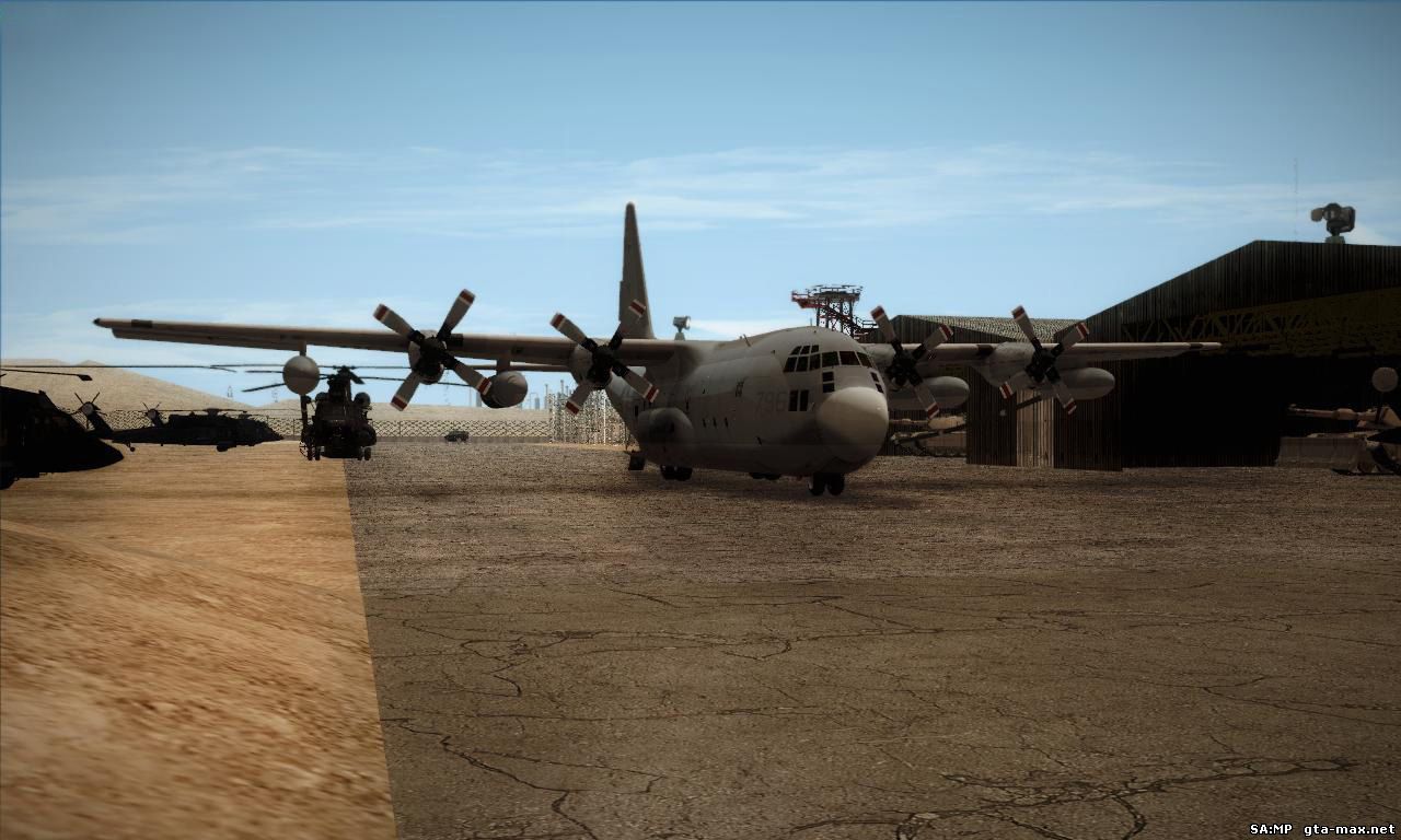 Скачать KC-130 Air Tanker для GTA San Andreas